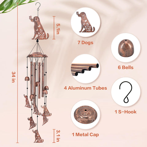 TIGGSY antique bronze finish blends with garden decor and nature