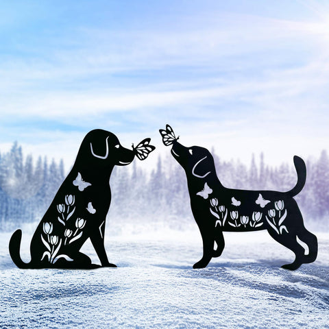TIGGSY labrador-garden-gift-stake makes a thoughtful gift for dog lovers.
