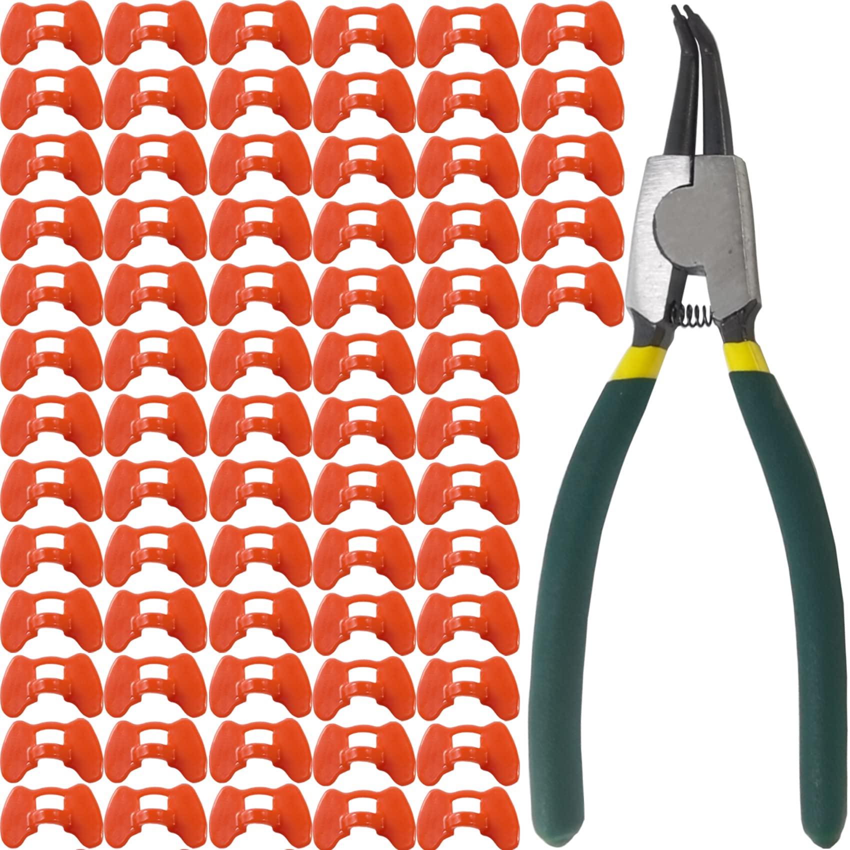 TIHOOD pinless peepers with pliers set ready for poultry use.