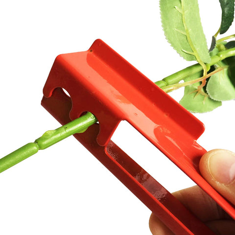 TIHOOD green rubber stripper strips leaves gently without damaging stems.