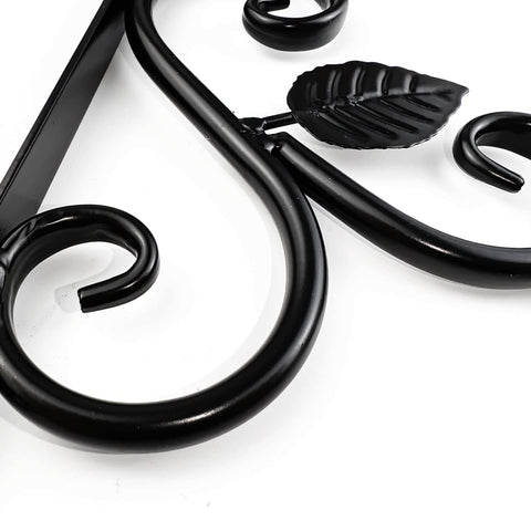 TIHOOD wall hook bracket holding a bird feeder with sturdy support.