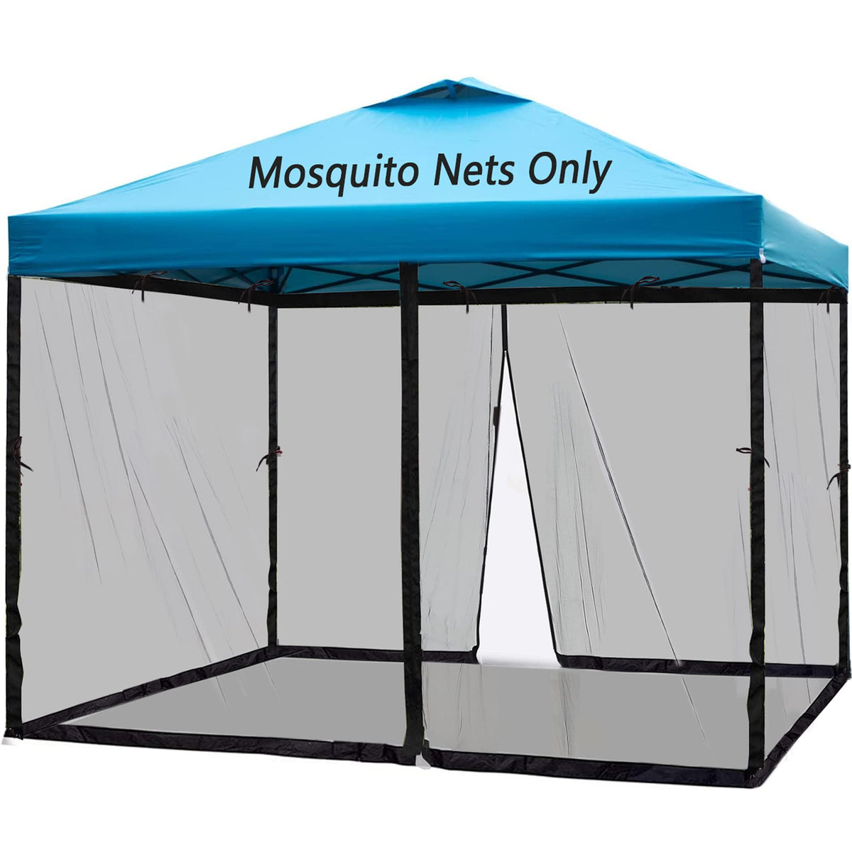 Tiimmgaal 10x10 mosquito netting for patio keeps bugs out while enjoying the night air.