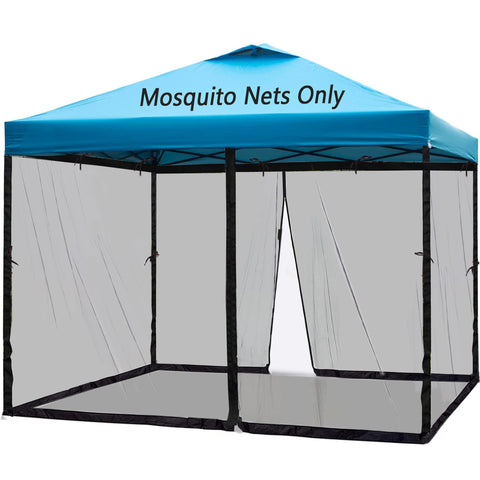 Tiimmgaal 10x10 mosquito netting for patio keeps bugs out while enjoying the night air.