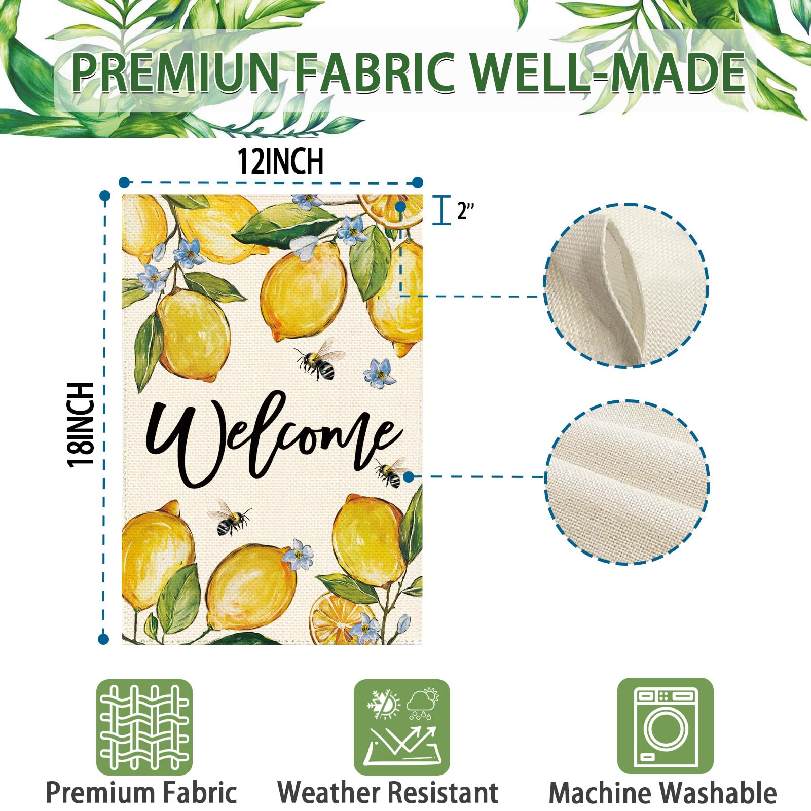Sunlit flag on a stake highlights porch charm