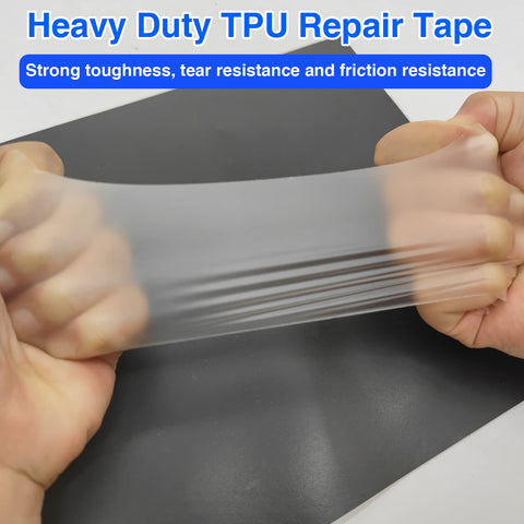 Tikfoam TPU waterproof patch adhesive top view shows durable outdoor adhesion.