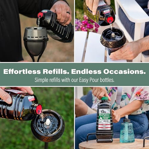 TIKI BiteFighter citronella cedar formula shown for outdoor mosquito deterrence