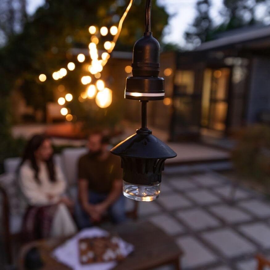 TIKI BiteFighter covers 110 sq ft for extended patio protection.