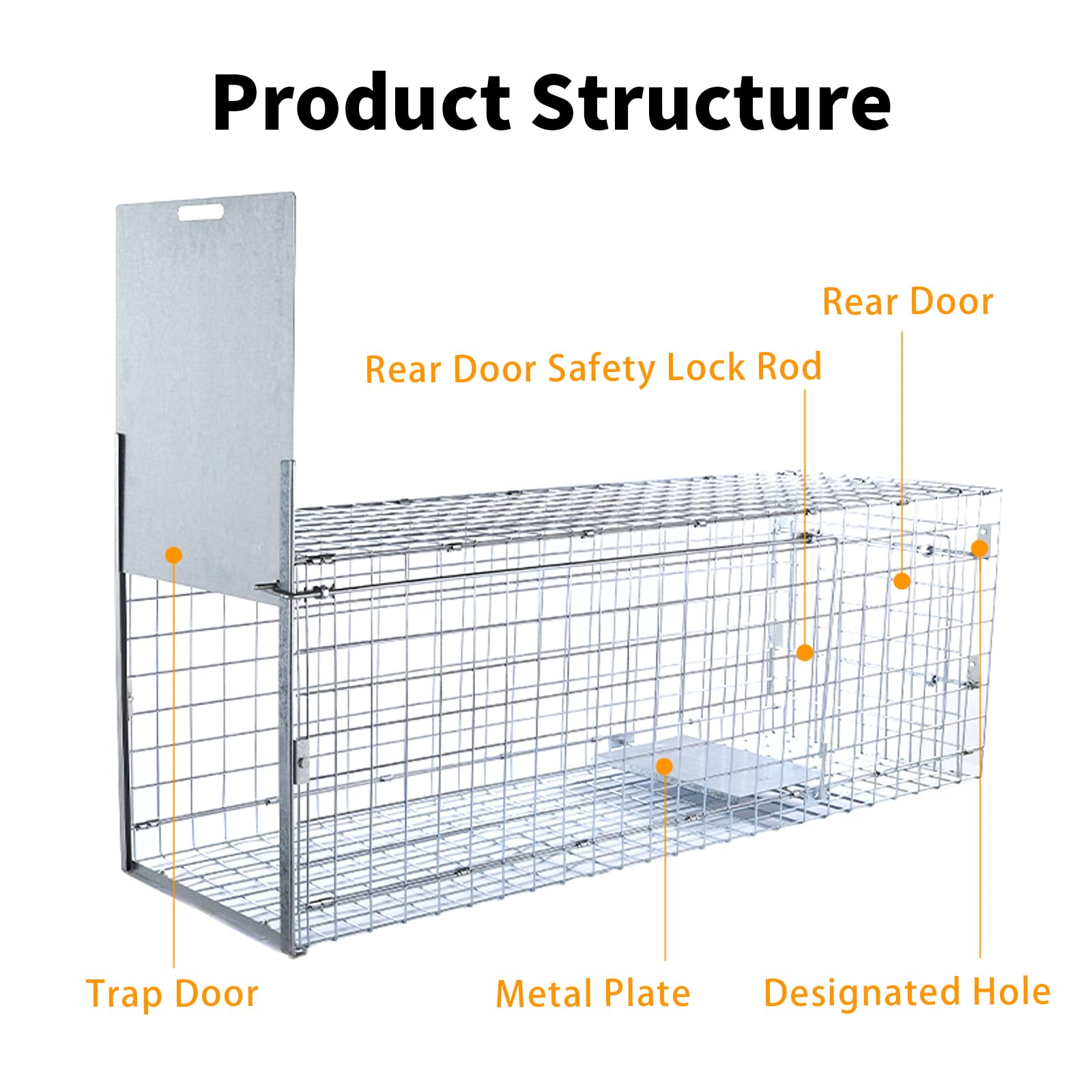 Timaze galvanized steel construction provides lasting rust resistance.