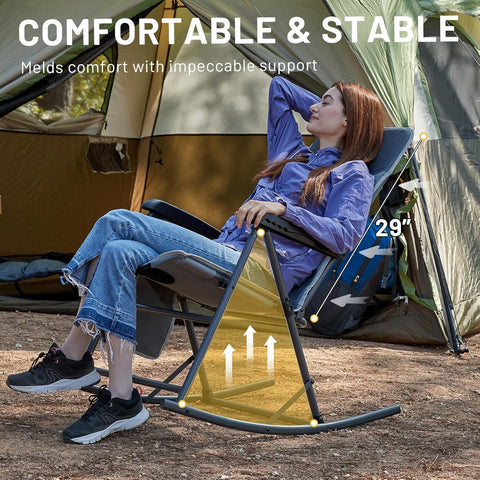 Timber Ridge easy-fold setup for quick camping or backyard use.