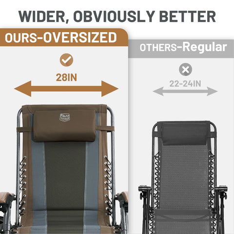 TIMBER RIDGE outdoor chair dimensions 43-25h by 24w by 22d.