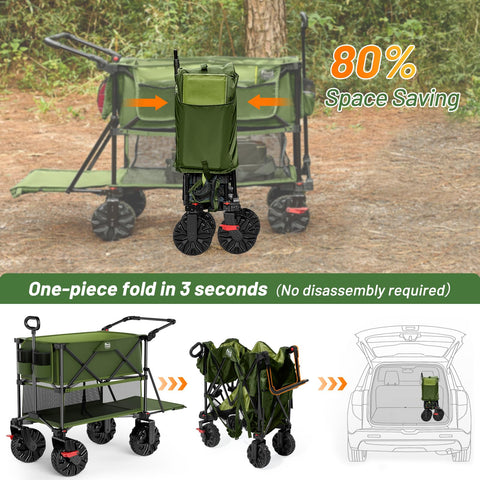 Timber Ridge durable green finish highlighting rugged outdoor readiness