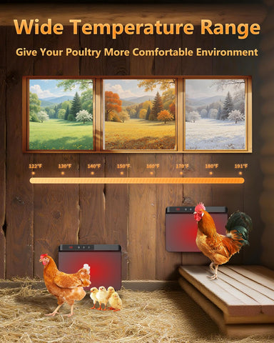 TIMEBAL 2025 silent operation for a quiet coop