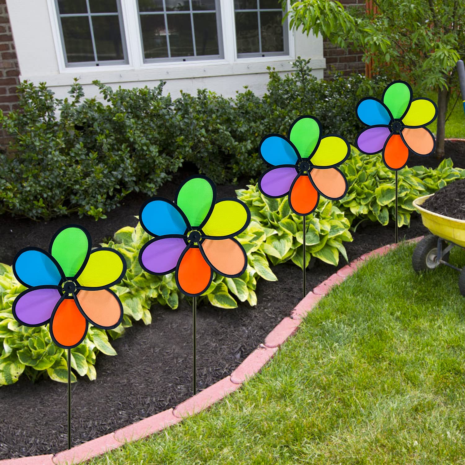 Timecity easy-install wind spinner simplifies setup and enjoyment.