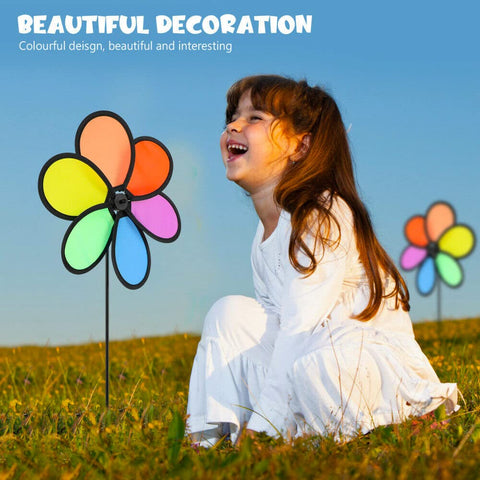 Timecity wind spinner kids play-friendly garden accent.