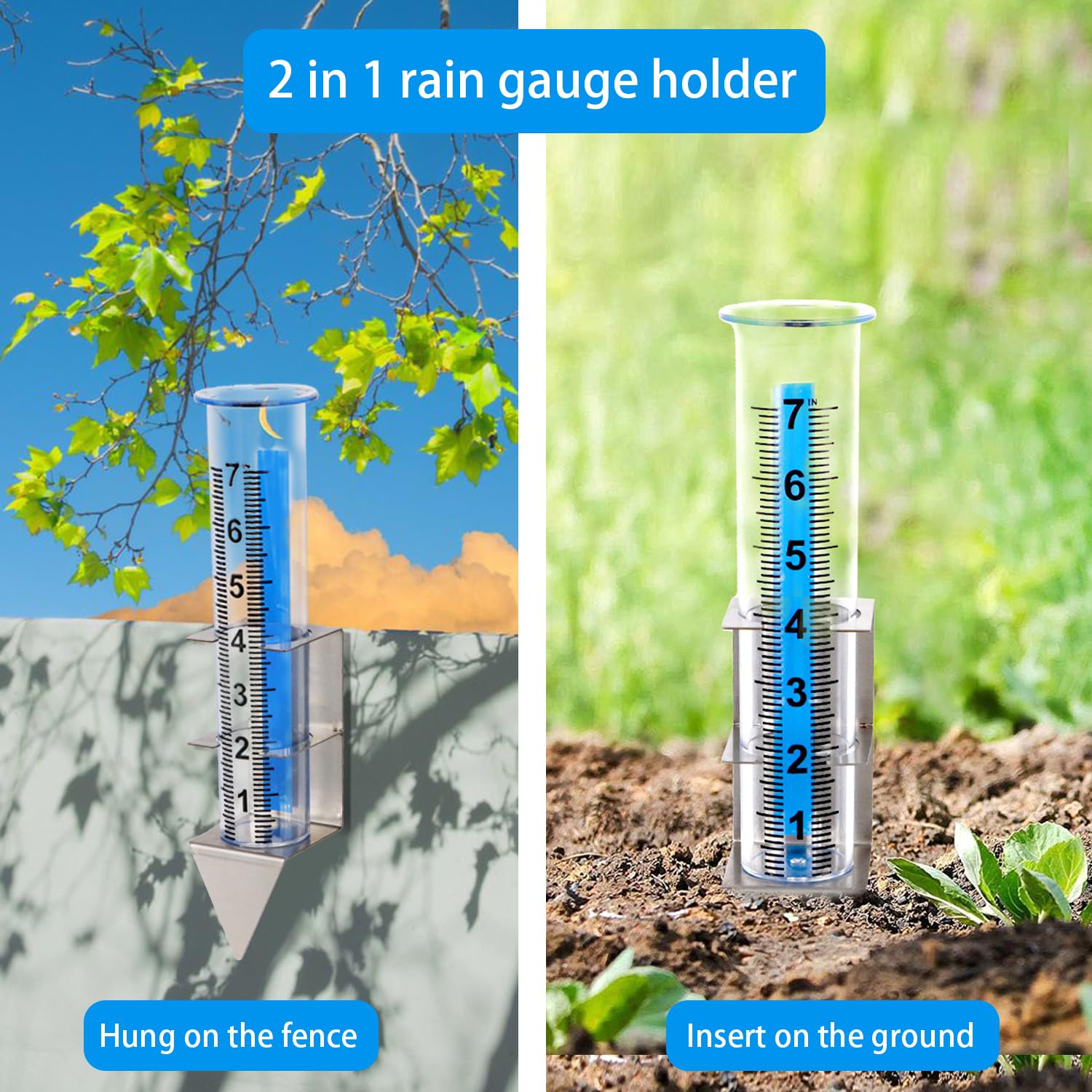 Timenued decorative garden stake adds elegance to outdoor spaces.