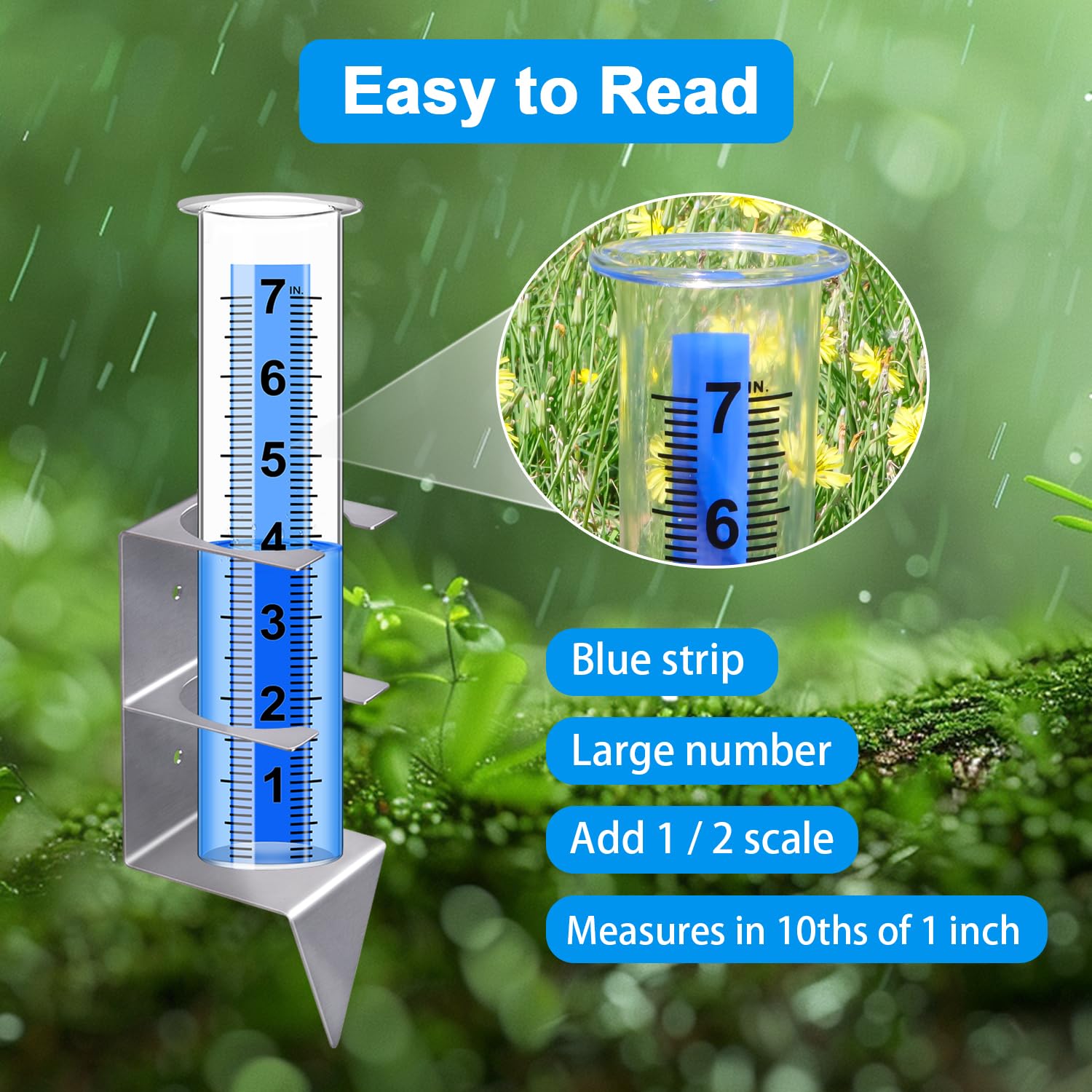 Timenued installation options support mounting on post, fence, or ground.