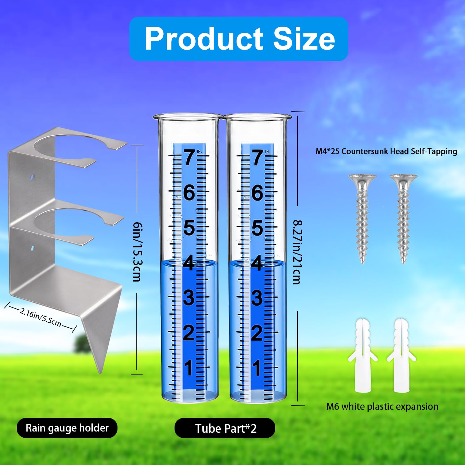 Timenued 2 in 1 installation for post, fence, or ground mounting.