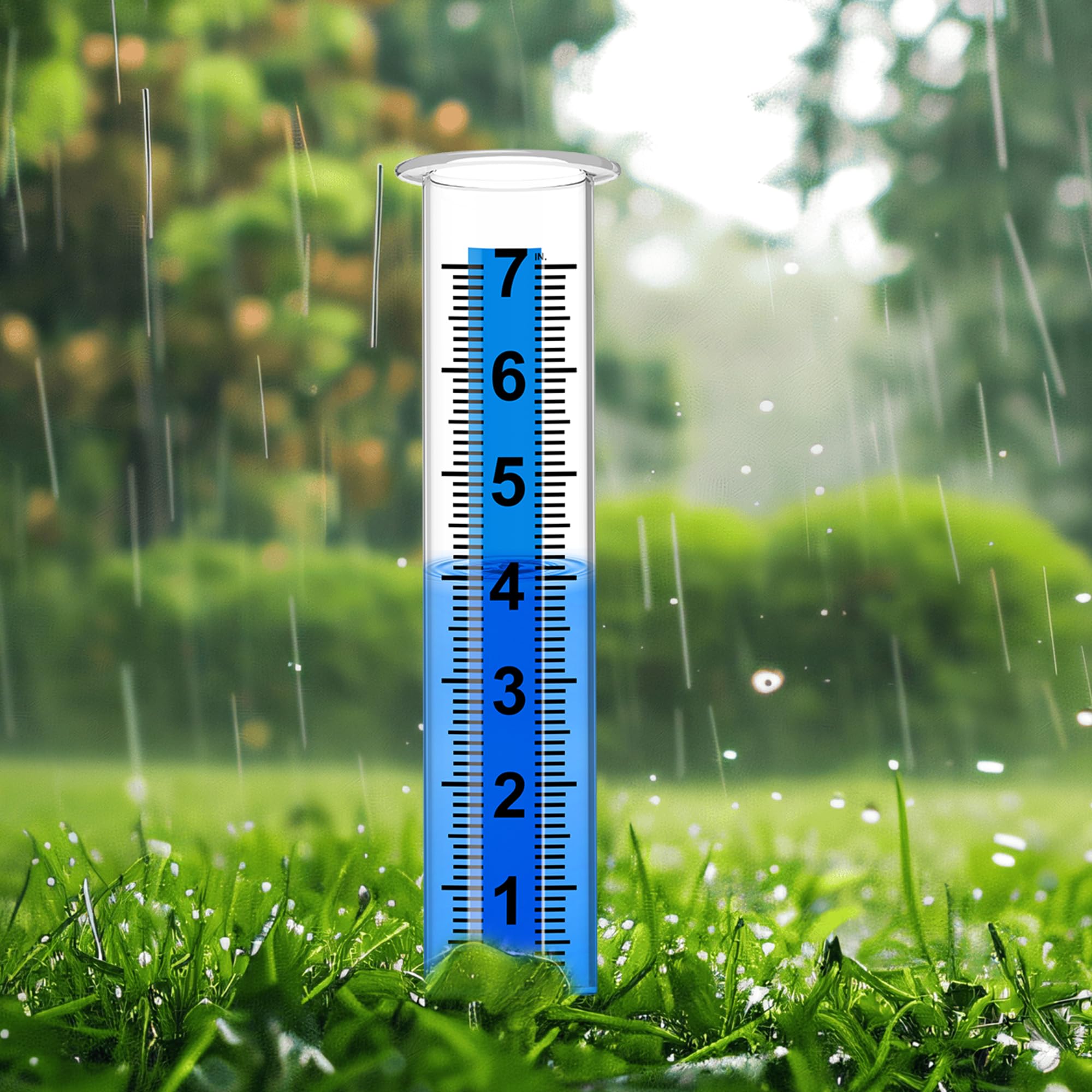 Timenued durable plastic tubes withstand outdoor weather conditions.