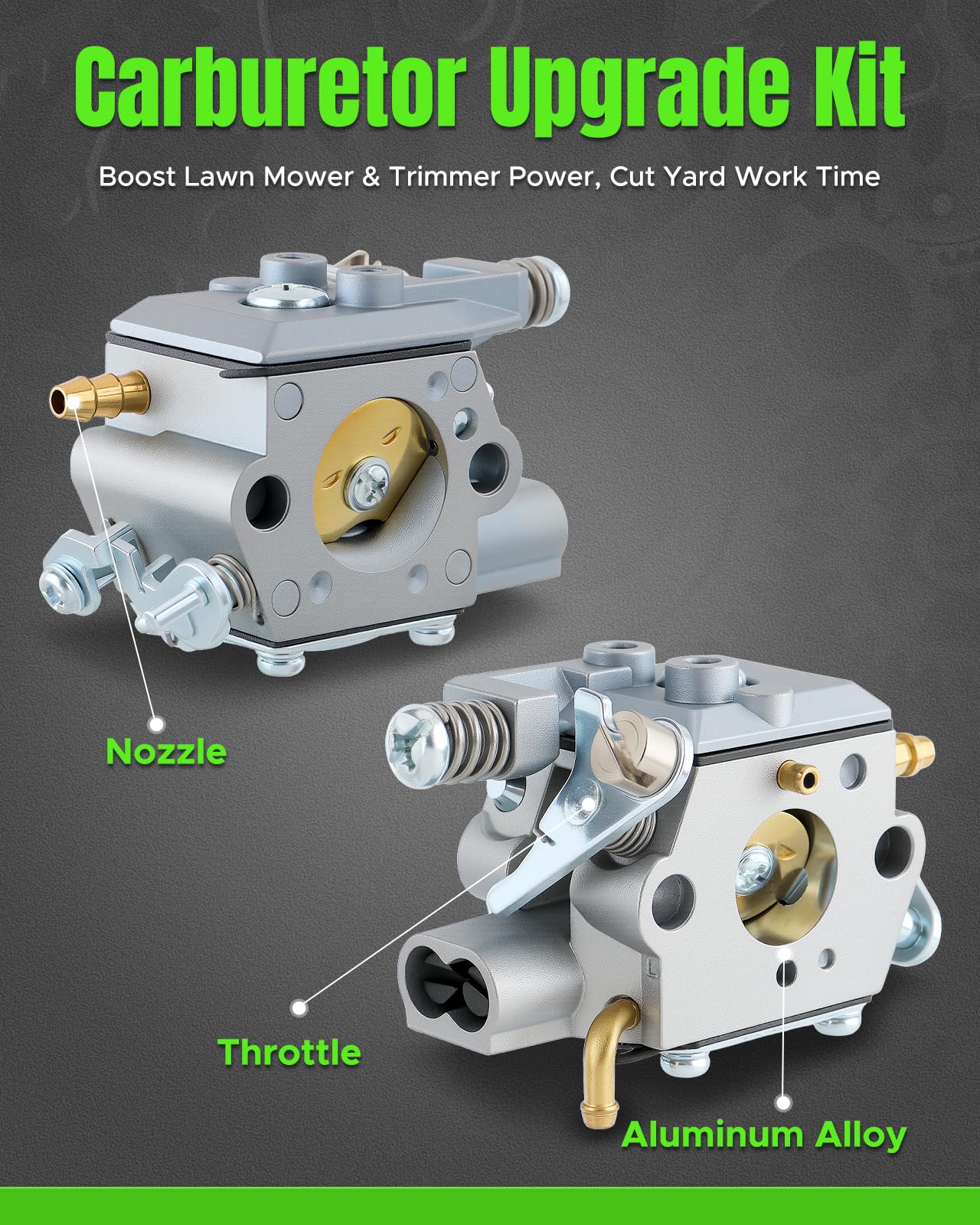 TIMEPAL fuel filter for Husqvarna 525 protects the fuel system from debris.