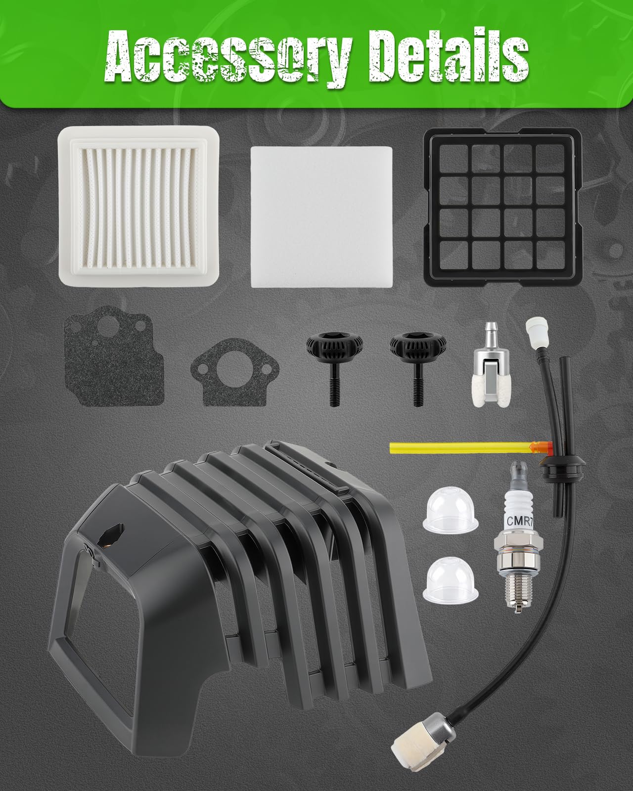 TIMEPAL spark plug included in Echo SRM-2620 tune-up kit