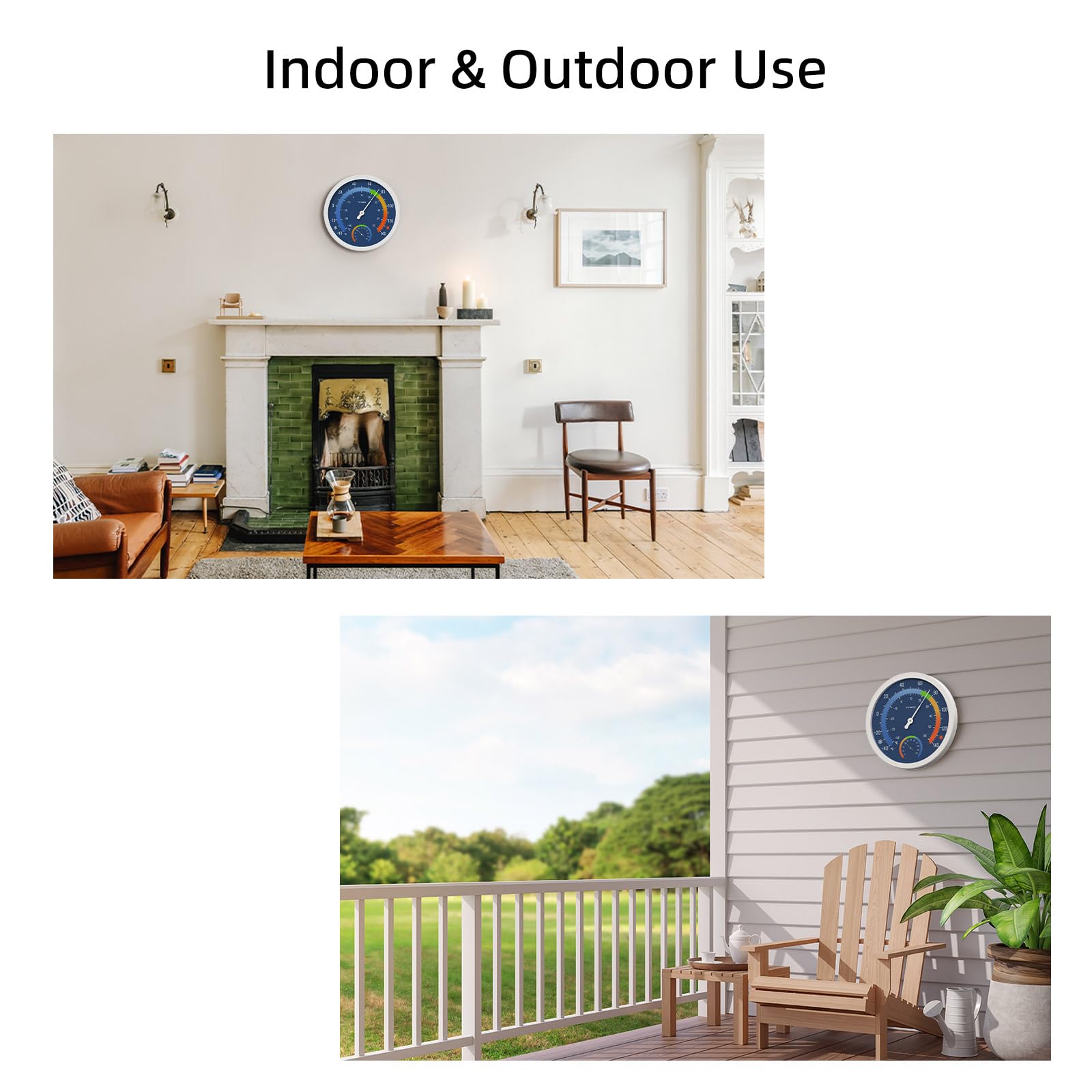 TIMESS back-hanging-hole blue design for quick stable wall mounting