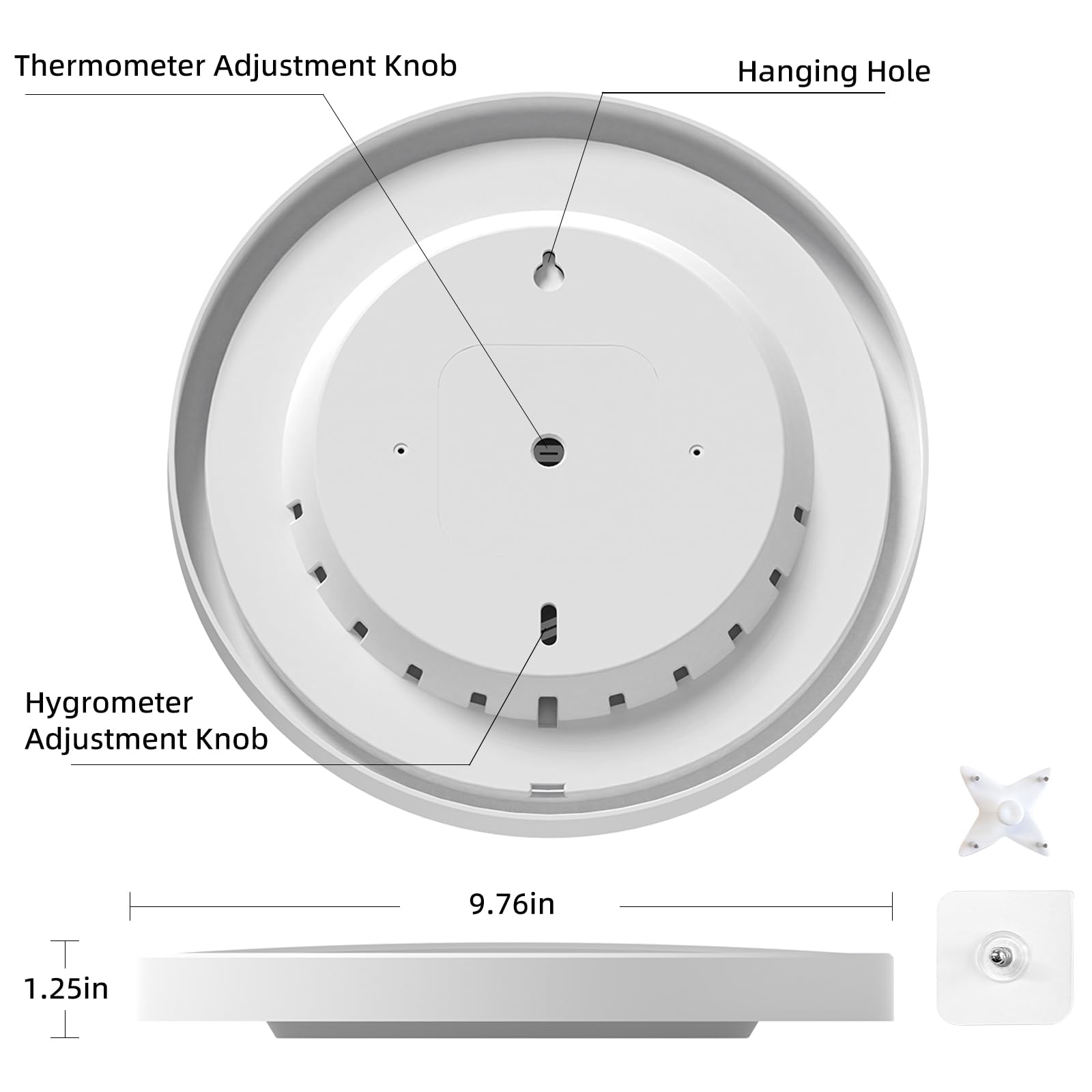 TIMESS weather-resistant plastic enclosure blue protects readings in all conditions