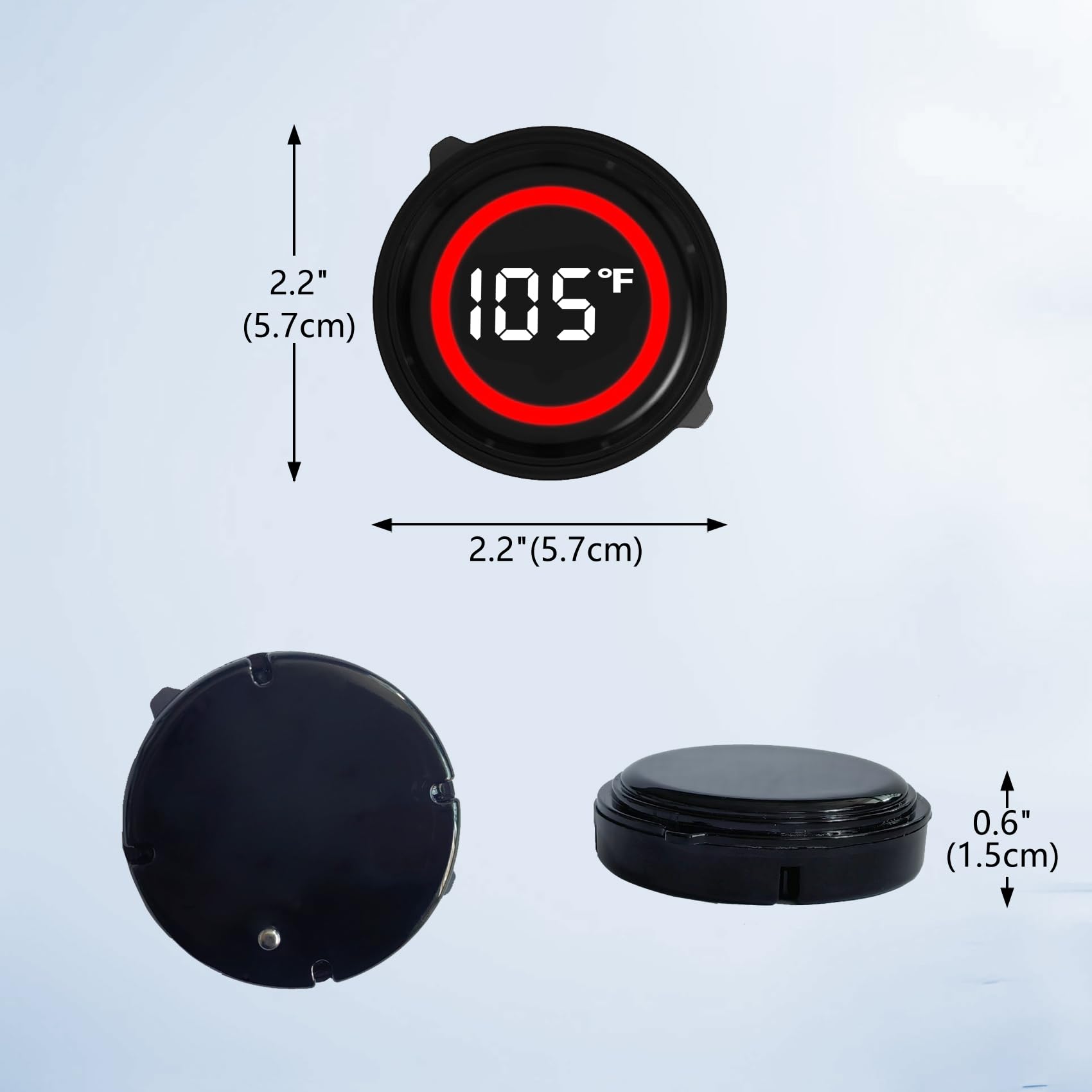 Timloon 600mAh battery thermometer designed for long use and disposable convenience