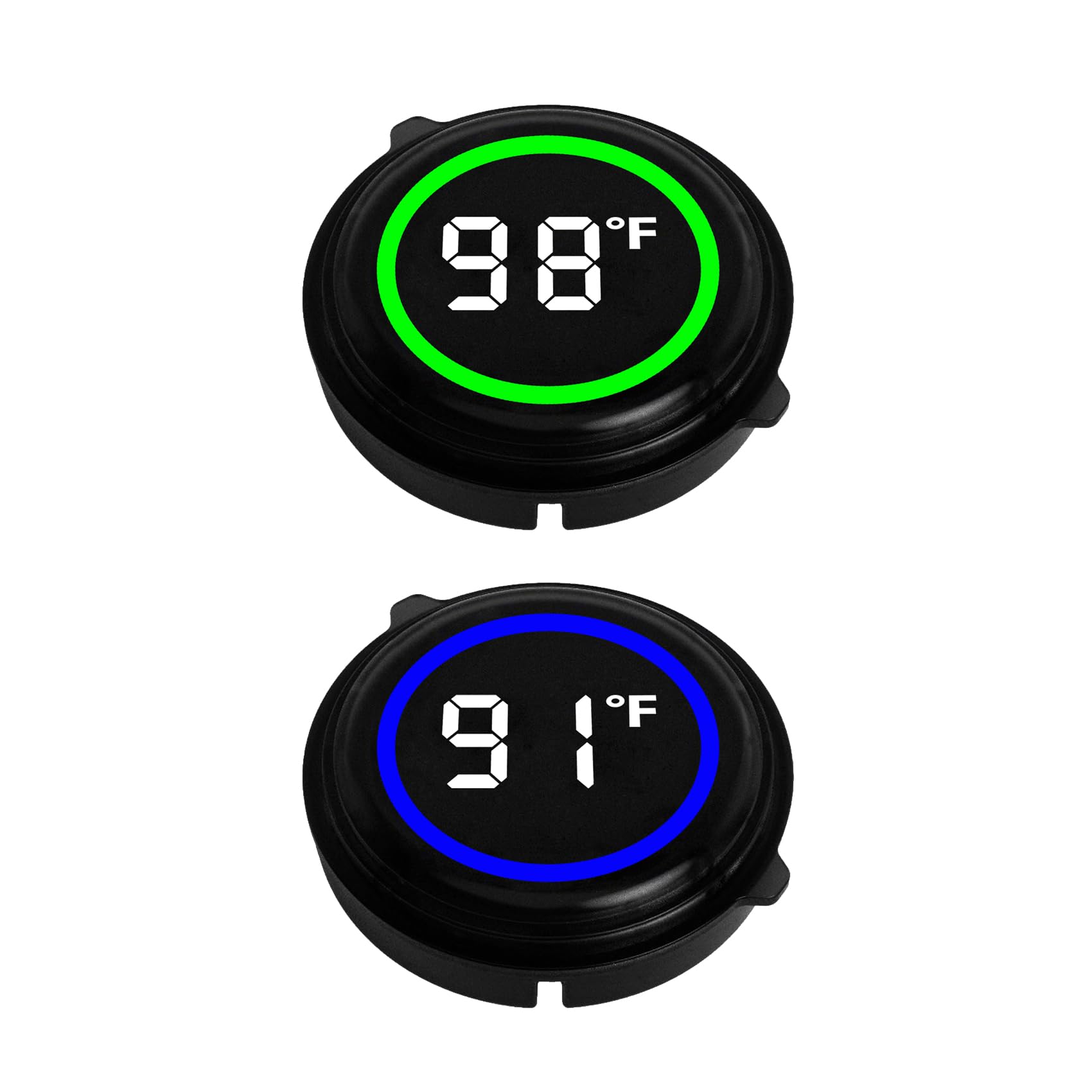 Timloon ice bath floating thermometer with bright LED display for quick temperature readings