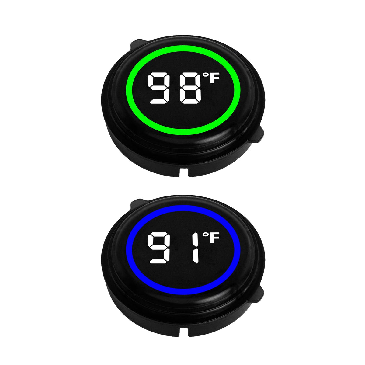 Timloon ice bath floating thermometer with bright LED display for quick temperature readings