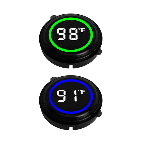 Timloon ice bath floating thermometer with bright LED display for quick temperature readings