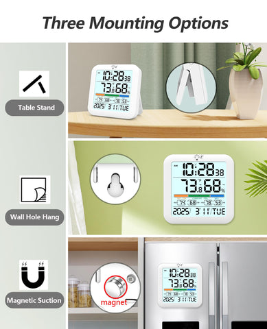 Timloon battery indicator signaling when AAAs are needed