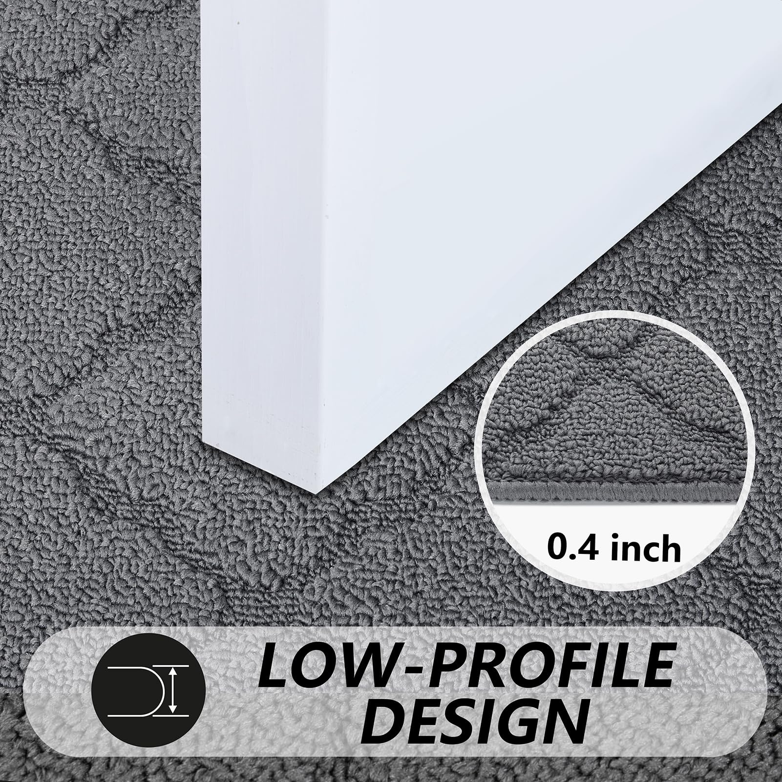 TIMO machine-washable indoor mat stays fresh with simple cleaning.