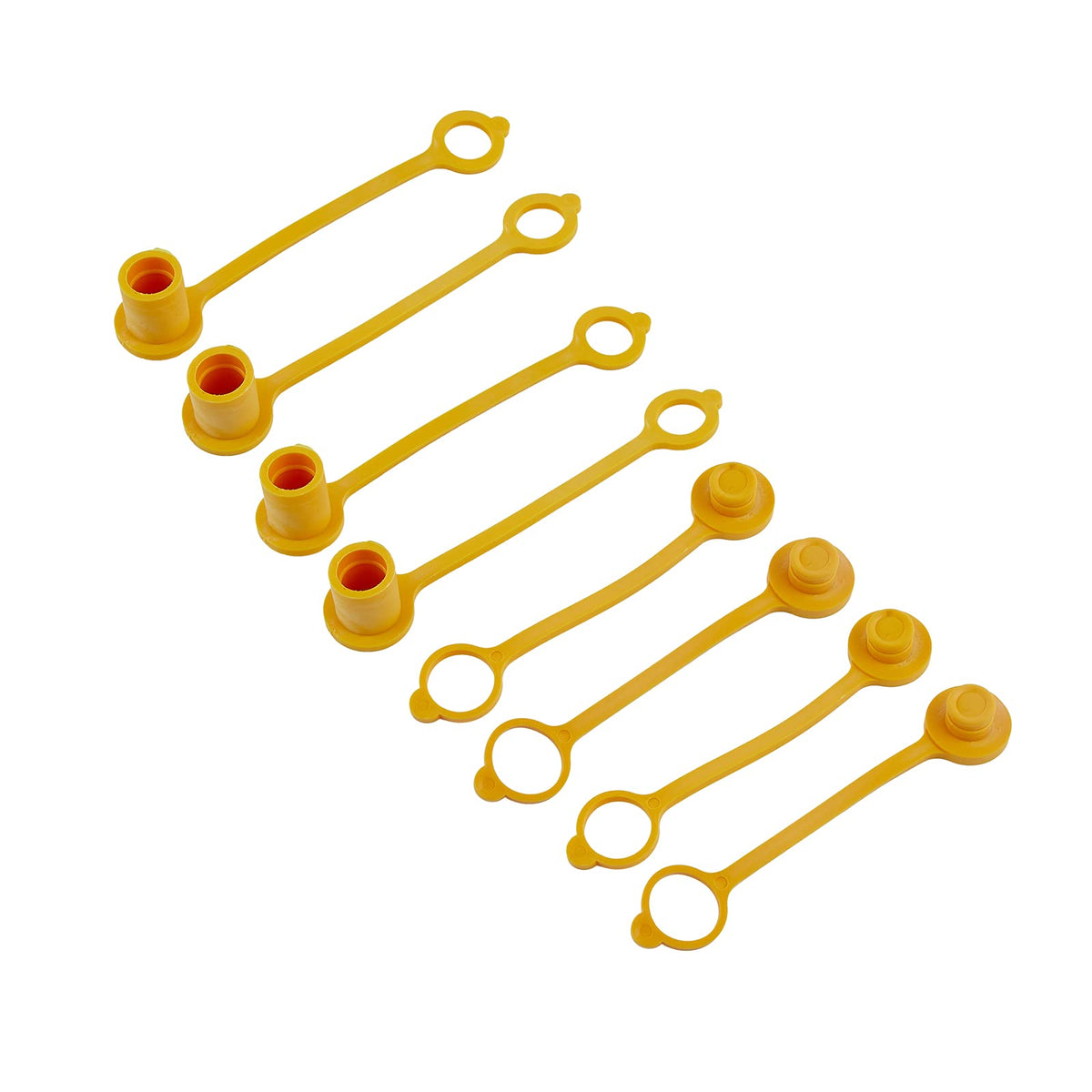 Timsec dust cap 0.63 inch quick-connect front view protects threads