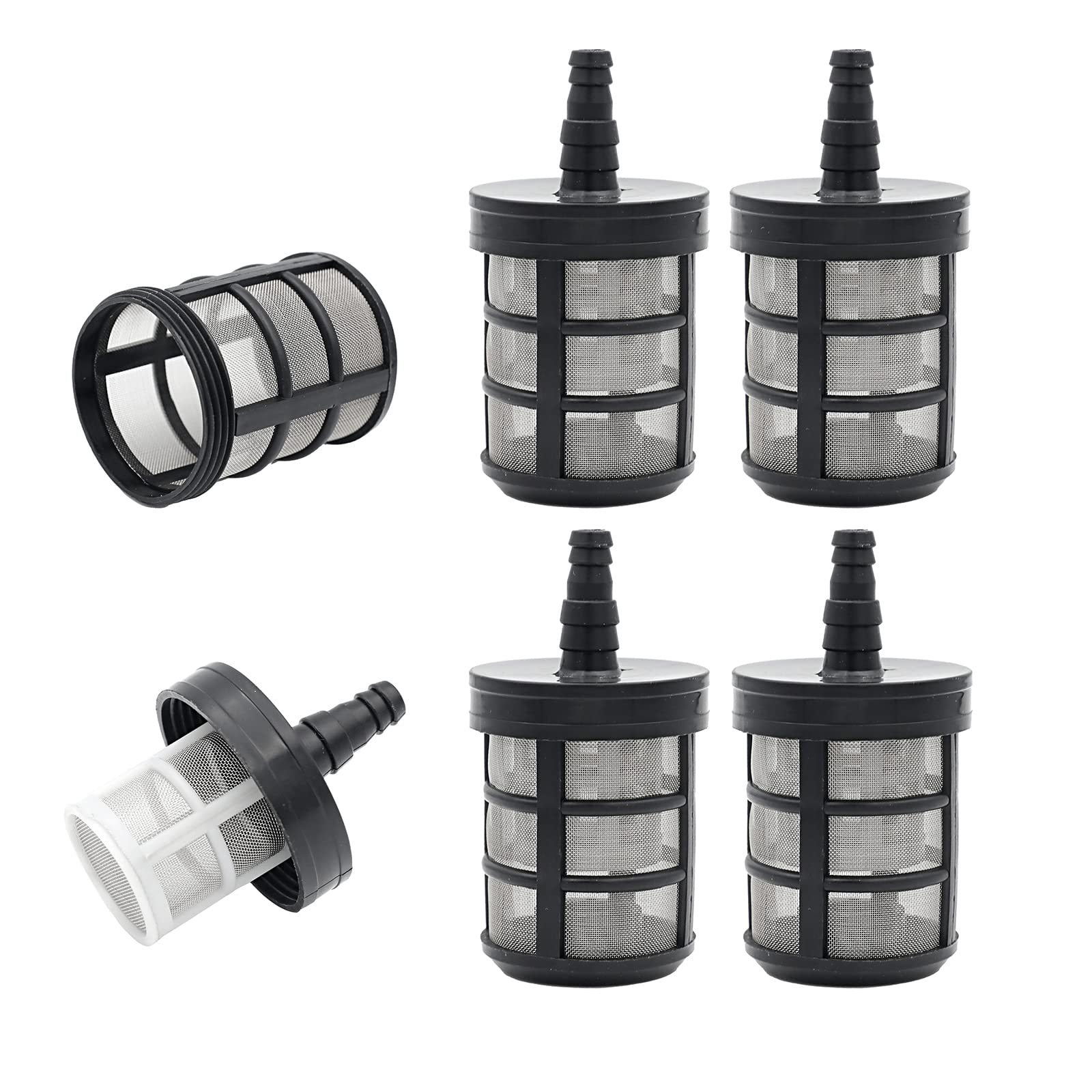 Timsec four-pack hose filters assembled for easy installation and pump protection.