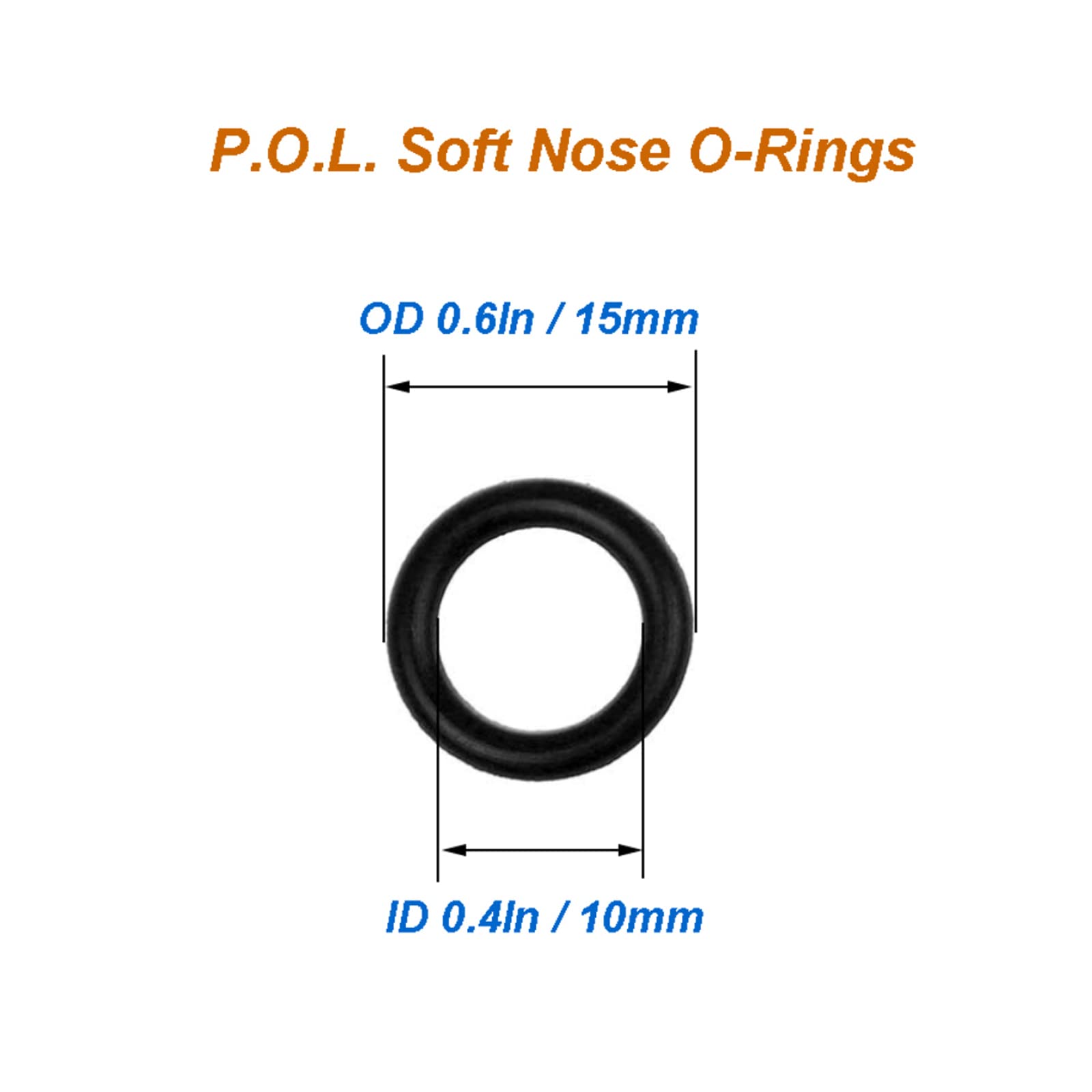 Timsec O-rings suitable for adapters and connectors in propane systems