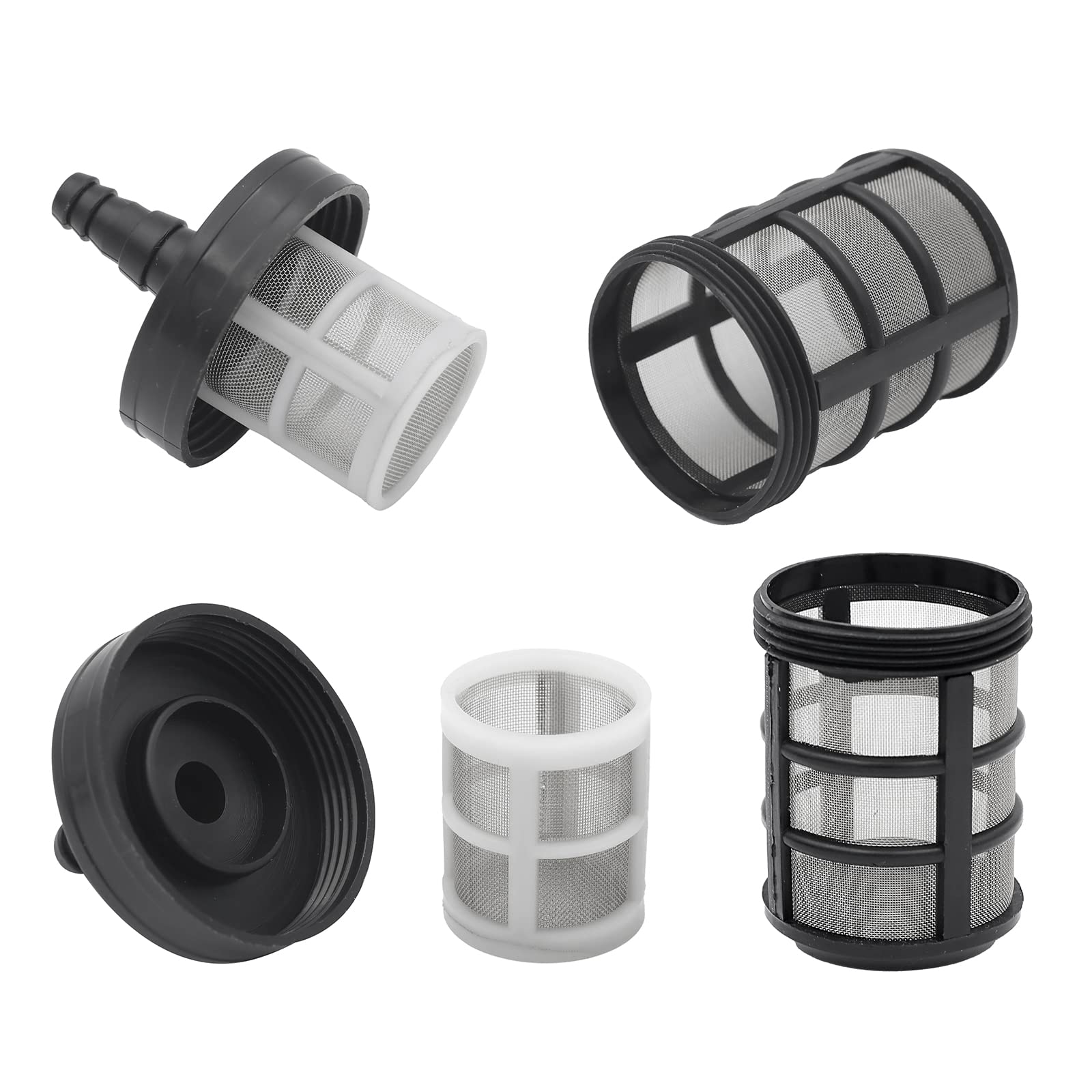 Timsec outer filter 60-mesh captures dirt before reaching downstream equipment.