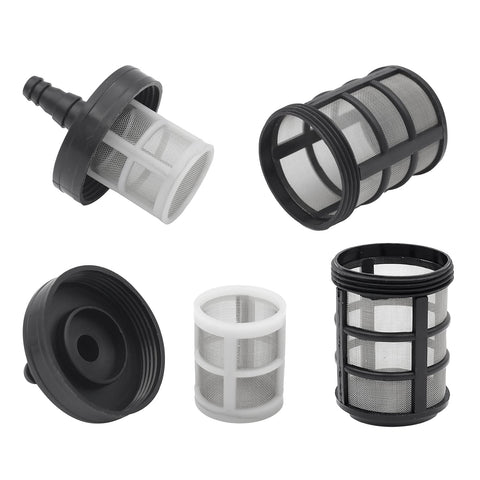 Timsec outer filter 60-mesh captures dirt before reaching downstream equipment.