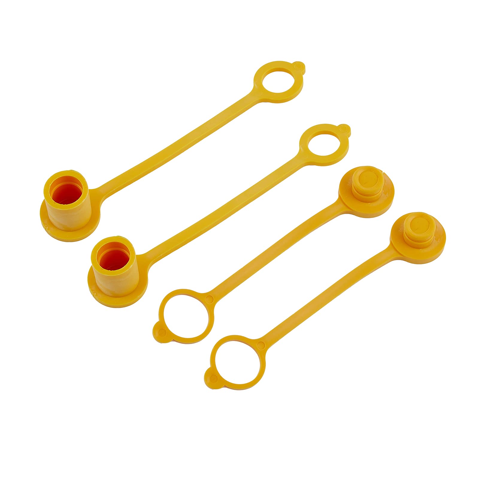 Timsec pack includes four caps and plugs for 0.63 inch quick-connect