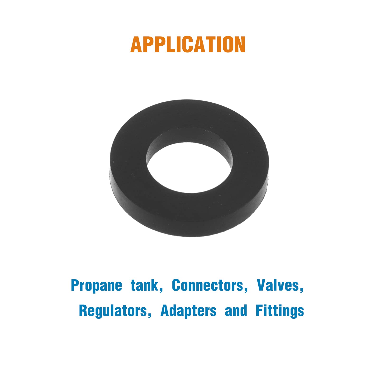 Close-up of soft rubber Timsec gasket for durable sealing.