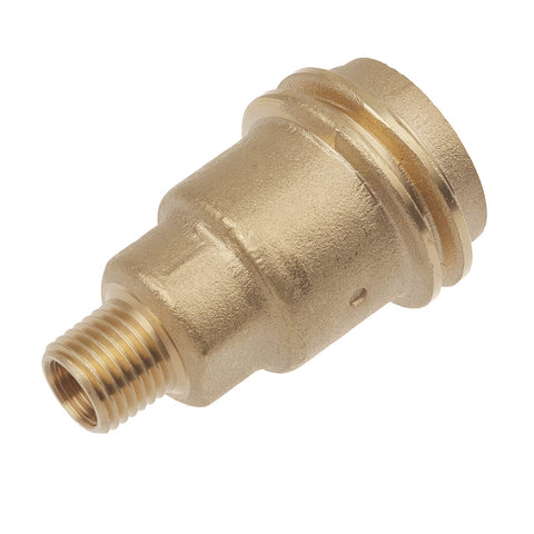 Timsec RV propane system connection with QCC1 and POL fittings.