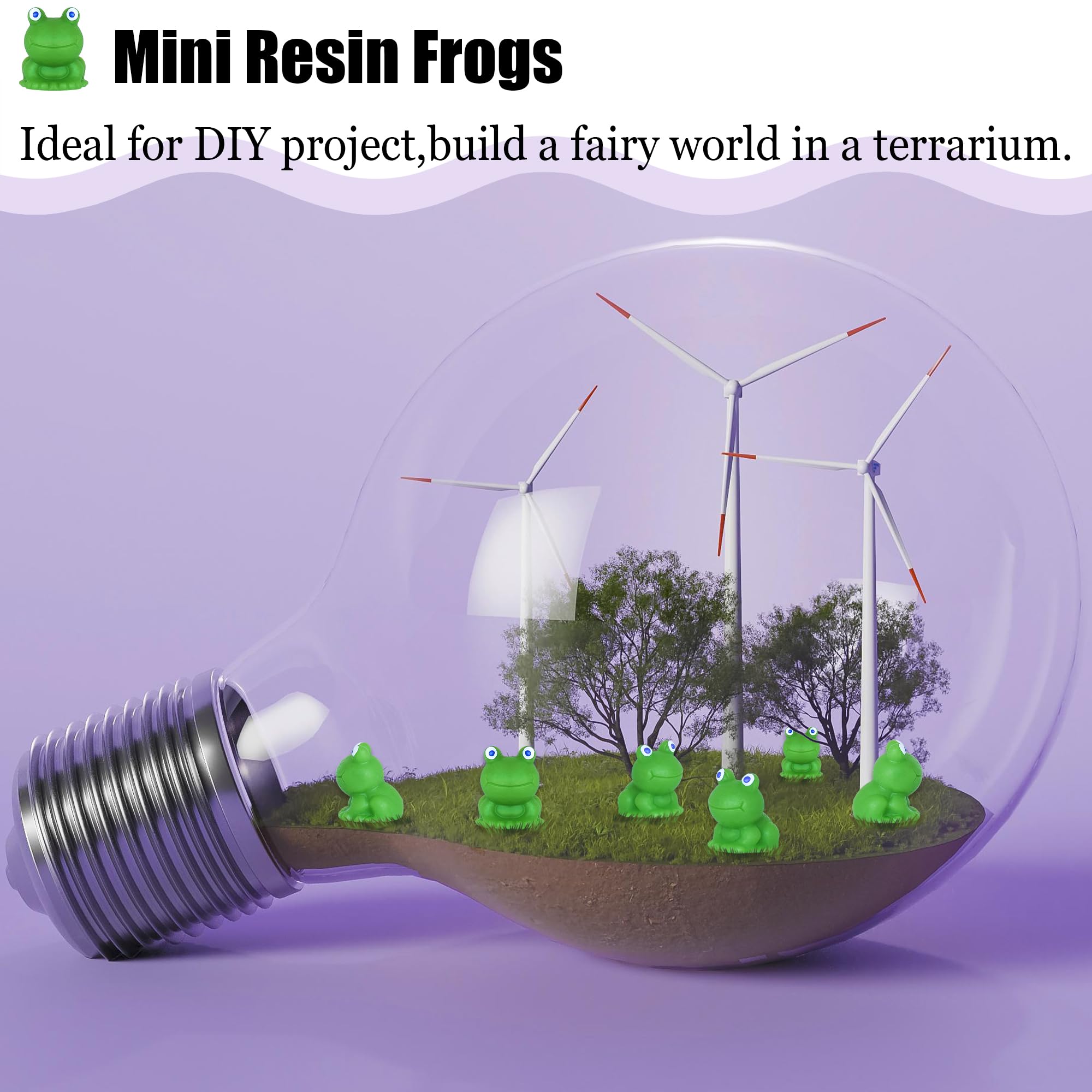 Tindobewan tiny frogs for terrariums and dioramas