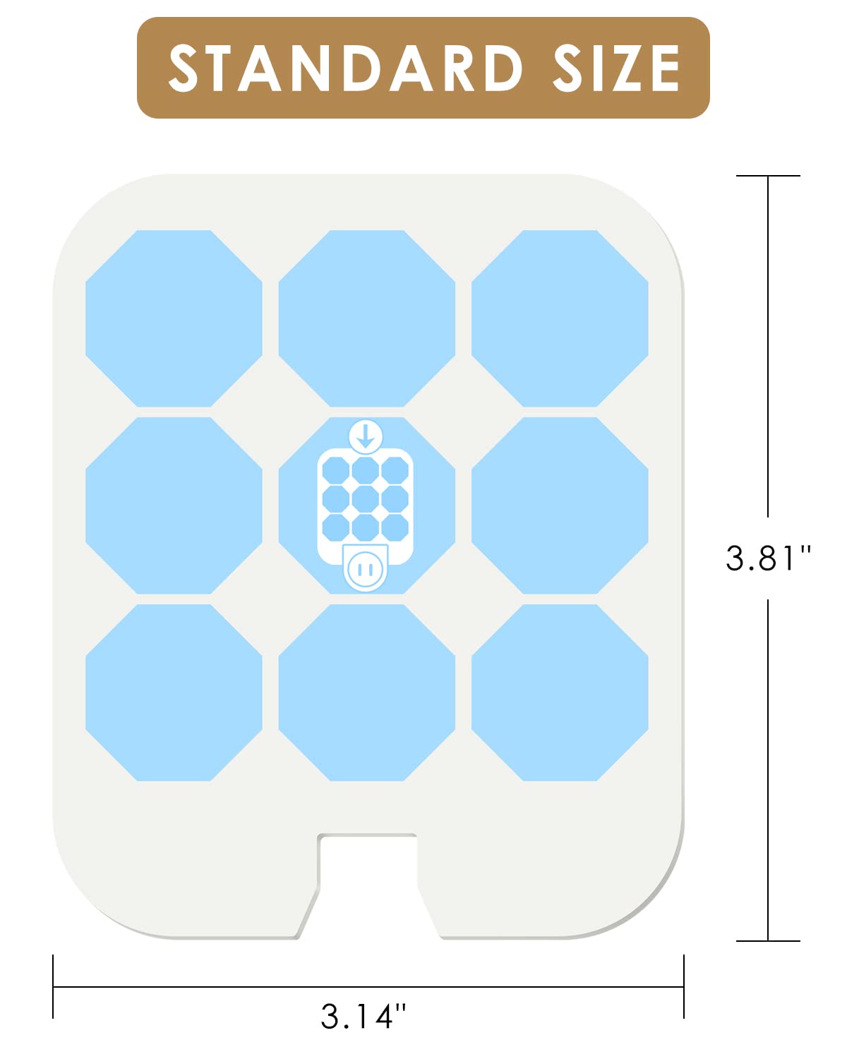 TINDTOP 24-pack glue cards provide months of coverage for busy households.