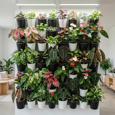 TineDew LECA-friendly pot supports semi-hydro setups.