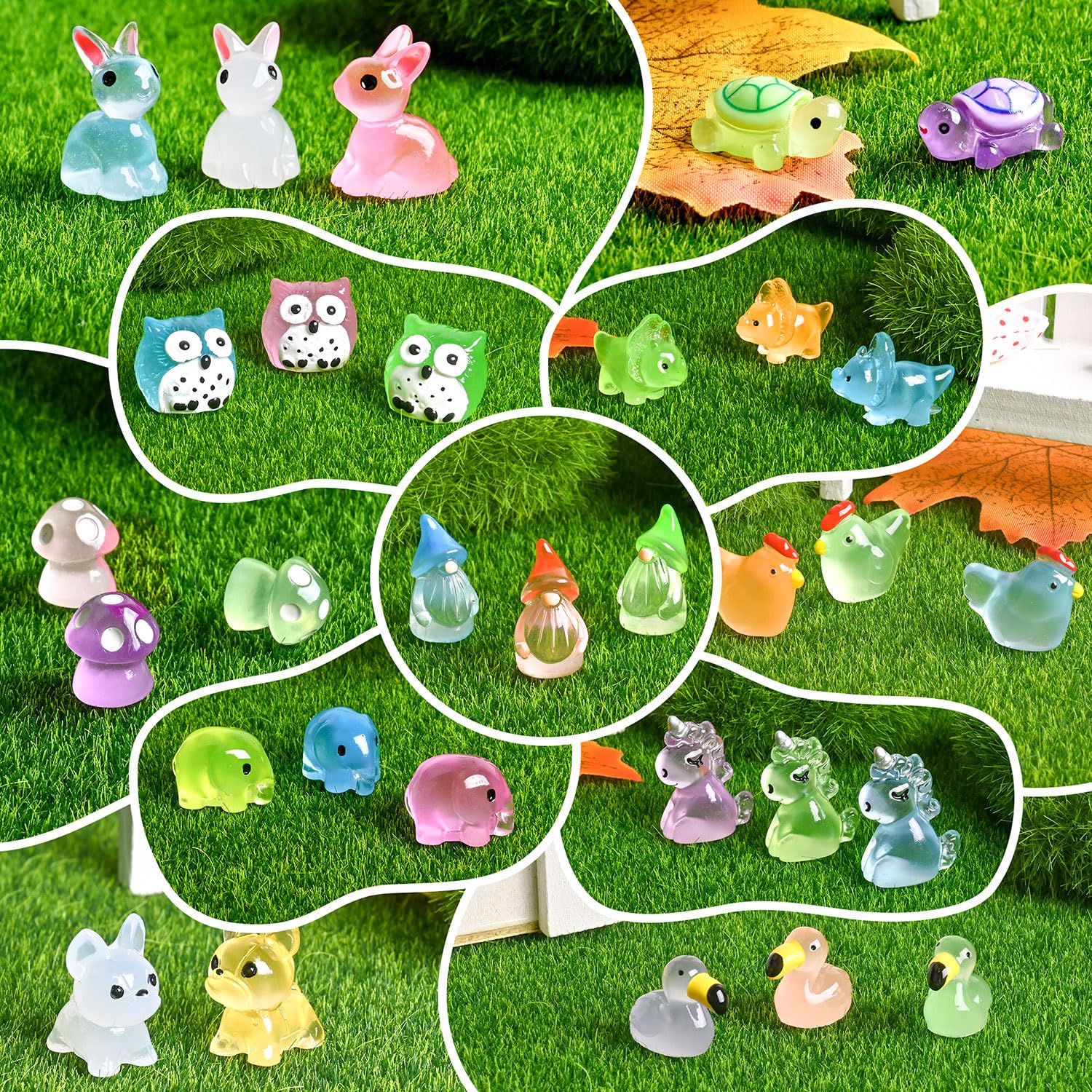 TINGLAN waterproof resin animals suitable for outdoor decor year-round
