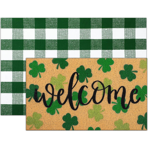 Tinideya entryway mat 43x73 cm suits smaller doors and apartments.