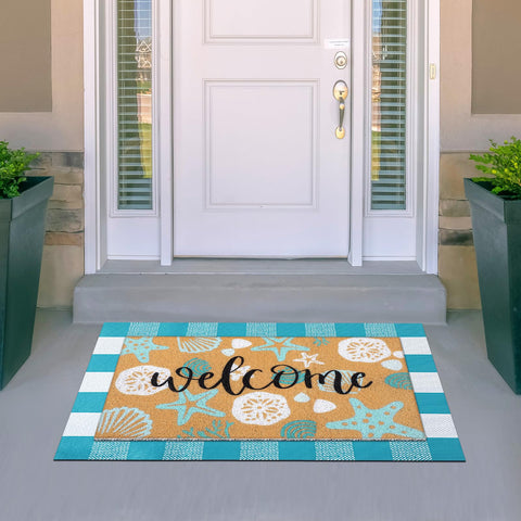 Tinideya polypropylene rubber mat for outdoor and indoor use