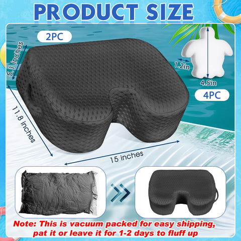 Tinideya hot tub suction cups closeup demonstrates secure, non-slip positioning.