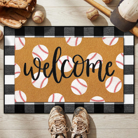 Tinideya indoor outdoor entryway mat set suits porches and foyers
