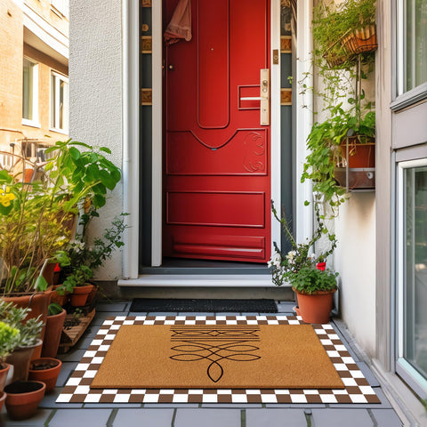 Tinideya two-piece set offers versatile placement at multiple doors.