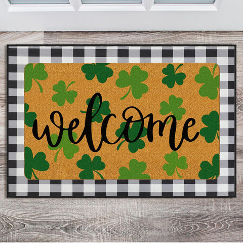 Tinideya bundle includes two mats for versatile entrance styling.